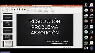 Clase 9 Curso Absorción 2024 Resolución Problema [upl. by Ahseinet]