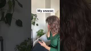 Sneezing Gone Wrong shorts funny viral [upl. by Pincas]