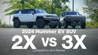 2024 Hummer EV SUV 2x vs 3x  Comparison and Review [upl. by December]