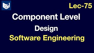 component level design  OOHDM  software engineering [upl. by Yenrab]