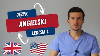 🟢 Język angielski  Lekcja 1 Podstawowe zwroty z języka angielskiego  Angielski dla początkujących [upl. by Ynnatirb]