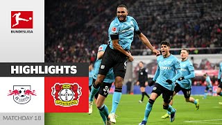 RB Leipzig  Bayer 04 Leverkusen 23  Highlights  Matchday 18 – Bundesliga 202324 [upl. by Hiltner217]