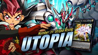 UTOPIA DECK   NUMBER 39 UTOPIA RISING THE FULL POWER OF XYZ MONSTERS  YuGiOh MASTER DUEL [upl. by Moreno]