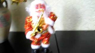 Babbo Natale Suona Sax e Balla Feste Natale Regalo [upl. by Niple]