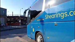 shearings coach approaching St Albans [upl. by Eulalia169]