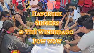 Haycreek Singers  The Winnebago PowWow [upl. by Hsekin]