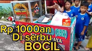 SATE KIKIL BUMBU KACANG  DISERBU BOCIL [upl. by Clovah]