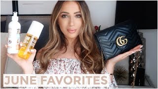 JUNE FAVORITES  FAKE TAN FOOD amp WORKOUTS [upl. by Zetniuq]