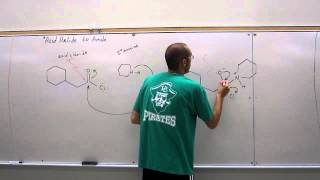 Organic Mechanism  Acid Chloride to Tertiary Amide 008 [upl. by Kyne778]