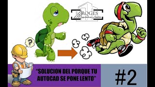 SOLUCION DEL PORQUE TU AUTOCAD ES LENTO [upl. by Derman]