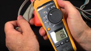 How To Measure Current On A Power Cord With The Fluke 375 ACDC Clamp Meter [upl. by Elsa264]