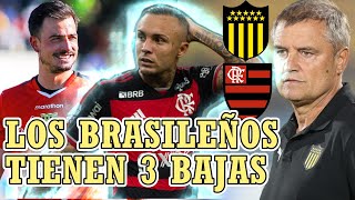 EVERTON VIÑA y HENRIQUE Afuera 😱 PEÑAROL QUIERE GANAR POR 2 GOLES 🏆 FLAMENGO v BOLIVAR Libertadores [upl. by Ondrea]