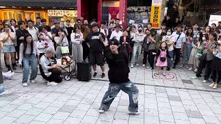 HONGDAE KPOP BUSKING  Stray Kids SClass 4 [upl. by Atimad]