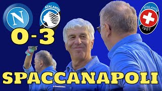 Napoli  Atalanta 03 live reactions  TESTIMONI ESALTATI DA UNA GARA PERFETTA [upl. by Wahkuna309]