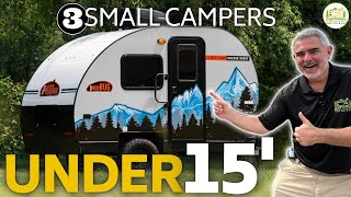 3 Small Campers Under 15  2024 Models [upl. by Ellienad]