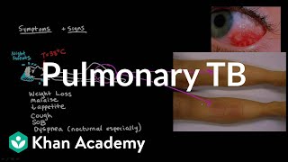 Pulmonary TB  Infectious diseases  NCLEXRN  Khan Academy [upl. by Atirma]