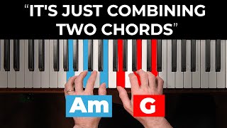 How to Easily play Beautiful Chords on piano [upl. by Chi]