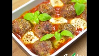 Ces boulettes de viande à la mozzarella raviront petits et grands [upl. by Kylen]