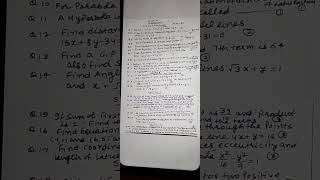 11th MATH student assessment test set 2 Dec 2024 for practis purpose onlyviralvideo trending [upl. by Idnac423]