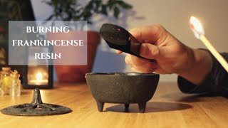 How To Burn Frankincense Resin [upl. by Bruyn]