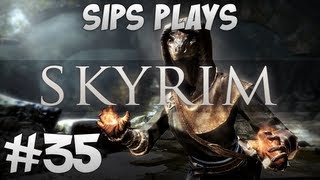 Sips Plays Skyrim  Part 35  Roadtrippin [upl. by Okikuy380]