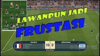 FORMASI YANG MAMPU MEMBUAT FRUSTASI LAWAN PES 2019  Formasi PES 2019 [upl. by Dranyam29]