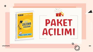 Ders Çalışma Programı Paket Açılımı  Şenol Hoca [upl. by Nerag]