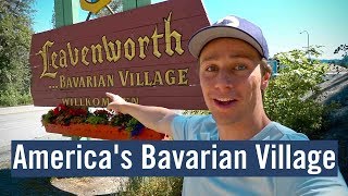 AMERICAS hidden Bavarian Village  Leavenworth WA [upl. by Gean188]