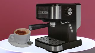 Demo Kalley Cafetera expreso Ref KEX [upl. by Ardnaiek695]