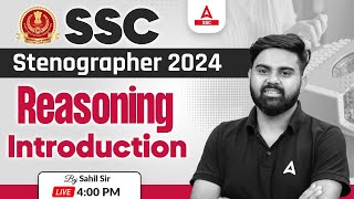 SSC Stenographer 2024  SSC Steno Reasoning By Sahil Tiwari  Introduction Class [upl. by Elleirad]