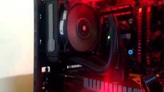 Corsair h80i v2 water cooling installed Indonesia [upl. by Ahsinauq773]