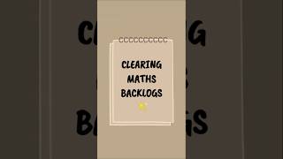 Clearing maths backlogs 💕CBSE 11TH GRADER👍💌PCM student 👤👀🌷studyroutine trending motivation [upl. by Livy]