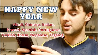 10 Languages Happy New Year [upl. by Artap]