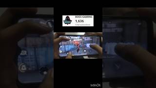 Boss gaming handcam video🤯 freefire viral video [upl. by Willmert]