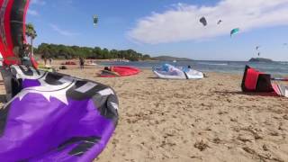 Un dia de kitesurf en Cala Martina Ibiza [upl. by Thomajan]