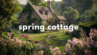 English Spring Garden Ambience 🌸ㅣ3 Hours of Birdsong Soundscape and Cottagecore [upl. by Knah]