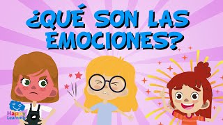 ¿QUÉ SON LAS EMOCIONES  Vídeos Educativos para Niños [upl. by Ylrebmi]