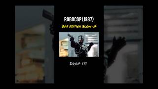 Robocop 1987  GAS STATION BLOW UP [upl. by Ezana681]