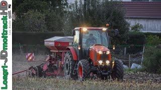 Semis de Couvert Automne 2016  Kubota M110GX amp Horsch [upl. by Map447]