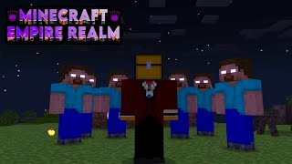 HES ALWAYS WATCHING  Minecraft Empire Realm Survival Episode 2 [upl. by Amargo]