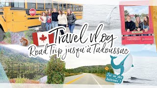 Road trip jusquà Tadoussac entre copines 🐋🇨🇦 Travel Vlog ☕ [upl. by Eentirb]