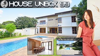 House Tour l Experience OpulenceModern Tropical Bliss on an 800sqm Lot Tranquil Green Surroundings [upl. by Schriever30]