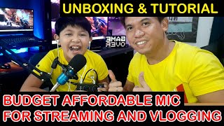 BM800 CONDENSER MIC  BEST AFFORDABLE MICROPHONE  UNBOXING AND TESTING AUDIO [upl. by Neve477]