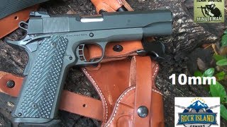 Rock Island Armory 1911 Tactical FS II 10mm Pistol [upl. by Hakceber]