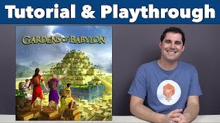 Gardens of Babylon Tutorial amp Playthrough  JonGetsGames [upl. by Weslee]