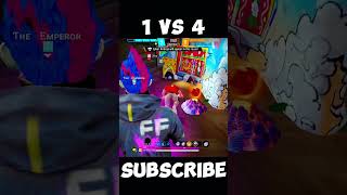 Cs Rank 1vs4 🗿 AWM Precision 🤯 Teammate Shocked💀 freefire shortsfeed shorts trending [upl. by Domel]