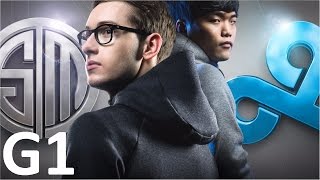 C9 vs TSM Game 1 Highlights 2017 NALCS SPRING SPLIT PLAYOFFS FINAL [upl. by Lubeck]