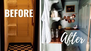 Farmhouse Pantry Makeover REVEAL [upl. by Michal]