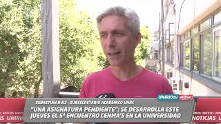 “UNA ASIGNATURA PENDIENTE” SE DESARROLLA ESTE JUEVES EL 5º ENCUENTRO CENMA’S EN LA UNIVERSIDAD [upl. by Ettie414]