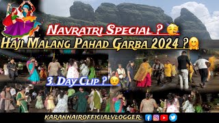 Haji Malang Pahad Garba 2024 🤗  3 Day Clip  Navratri Special 🥳 [upl. by Ahtnamys]